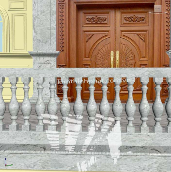 Đá hoa cương lan can lc 117