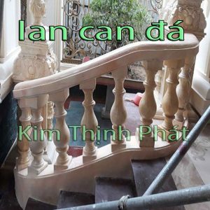 Giá mẫu đá hoa cương con tiện cầu thang cột bếp nền màu kem