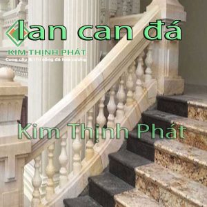 Giá đá hoa cương con tiện cầu thang cột bếp nền nhà phố