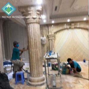 tiền tài: Đừng quên mang cột đá hoa cương granite,marble tự nhiên