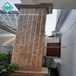 Một số ngôi nhà biệt thự cao cấp đẹp từ cột đá hoa cương granite,marble tự nhiên