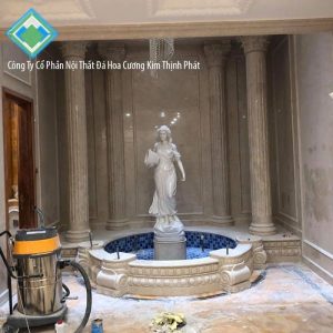 cột đá hoa cương 2155 granite marble tự nhiên mẫu mã cột theo phong thủy