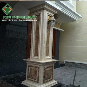 Cột đá hoa cương tự nhiên 004 granite , marble tự nhiên