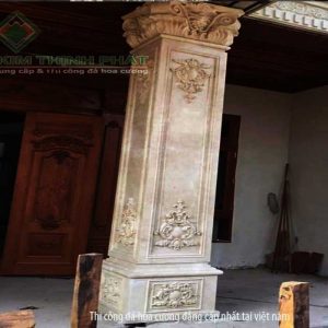 Cột đá hoa cương tự nhiên 009 granite,marble tự nhiên granite,marble tự nhiên