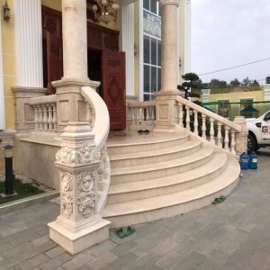 Giá đá hoa cương 079 * giá cột đá nền cầu thang đá marble granite tự nhiên