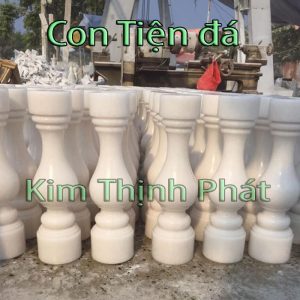 Mẫu con tiện đá màu kem