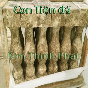 Mẫu con tiện đá nâu