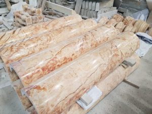 Tổng hợp đá hoa cương các loại cột tròn, marble, granite, nhân tạo, onyx